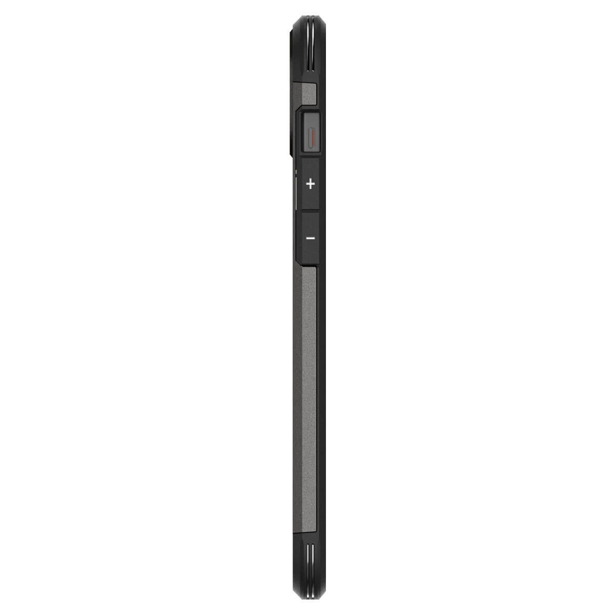 Spigen iPhone 15 Tough Armor Mag Σκληρή Θήκη με MagSafe - Gunmetal