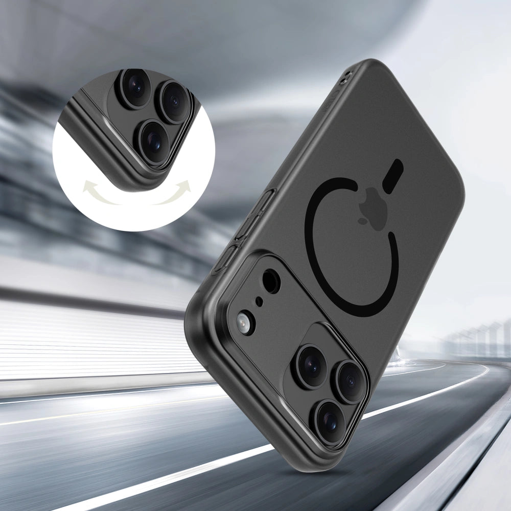 Tech-Protect iPhone 17 Pro MagSlim - Σκληρή Θήκη με MagSafe - Matte / Black