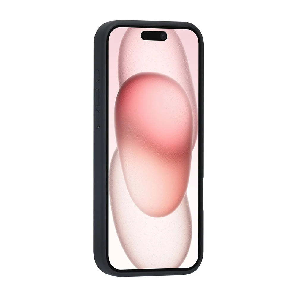 Tuniq iPhone 16 Plus Premium Liquid Silicone Θήκη Σιλικόνης - Μαύρη