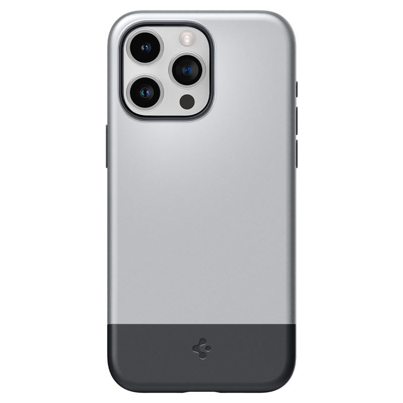 Spigen iPhone 15 Pro Max Style Armor Mag Σκληρή Θήκη με MagSafe - Classic Silver