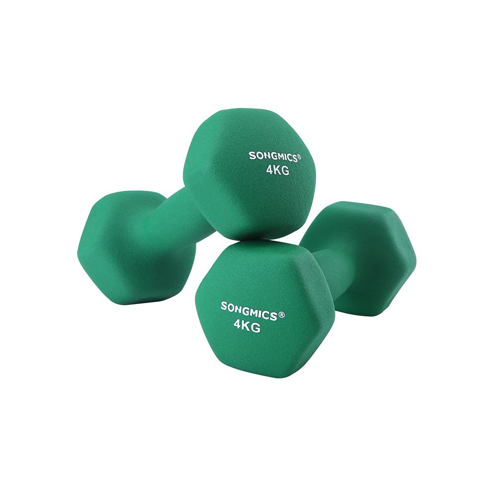Songmics Σετ με 2 Βαράκια - 4 Kg - Green - SYL68GN