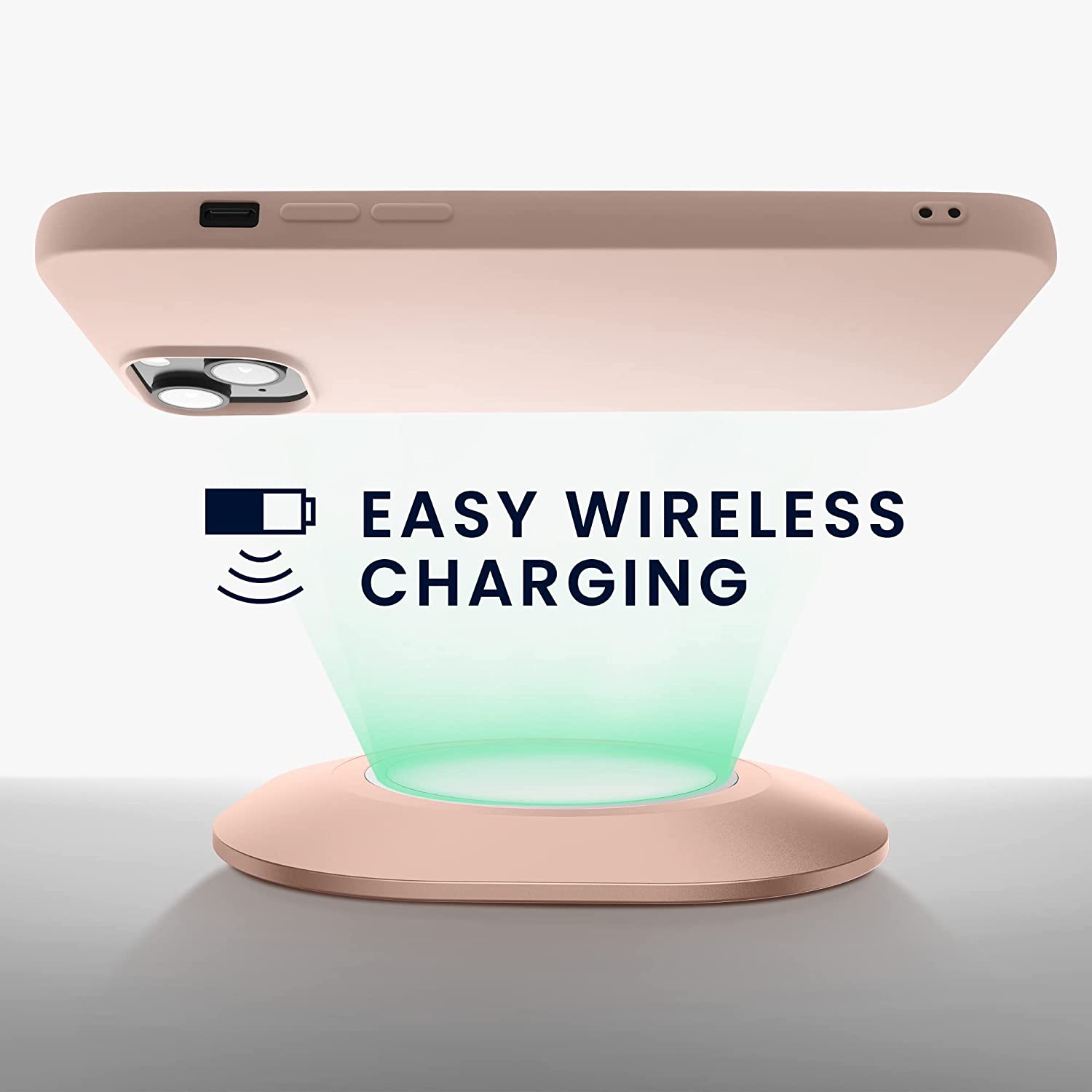 KW iPhone 14 Plus Θήκη Σιλικόνης Rubberized TPU - Coconut Swirl - 59080.225