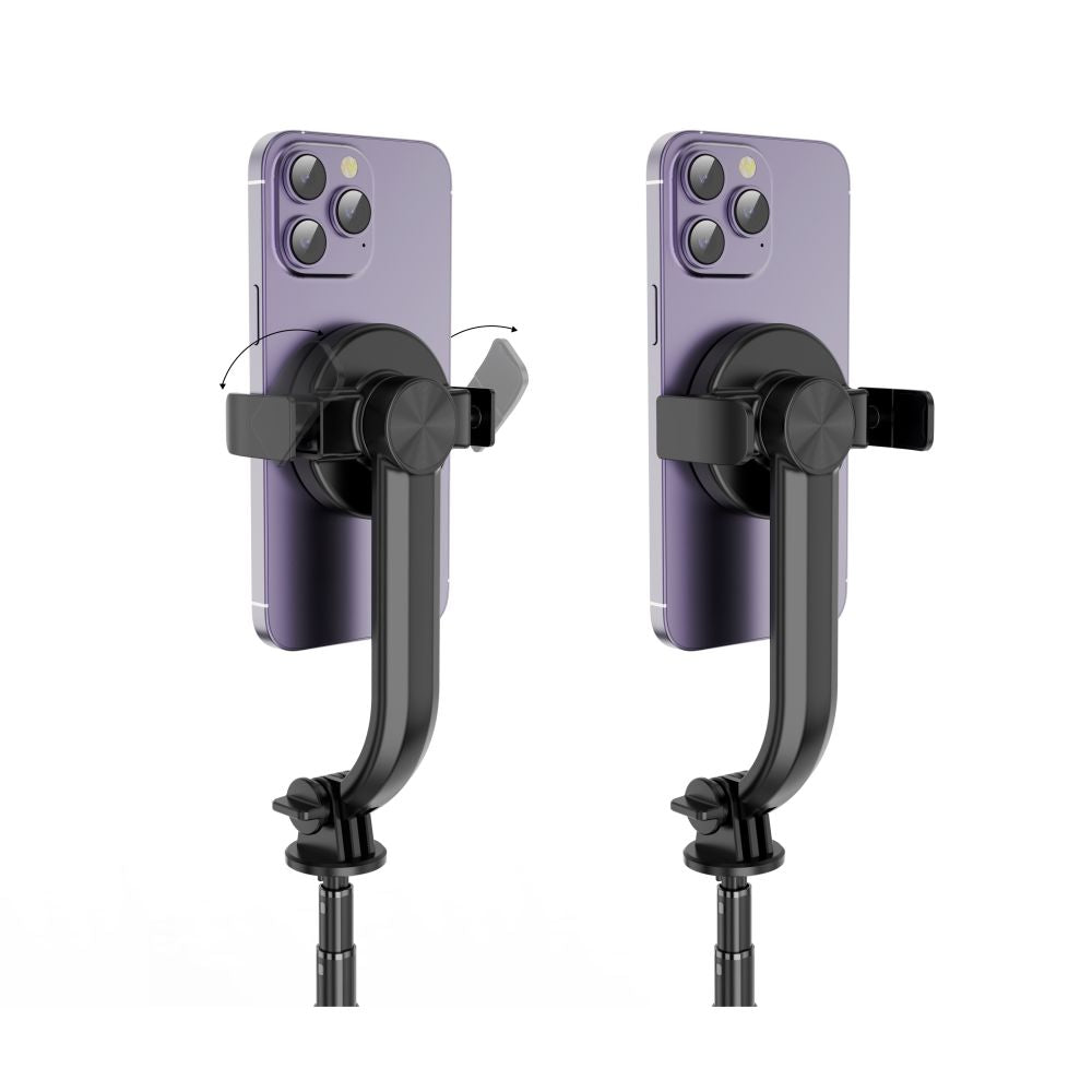 Tech-Protect L04S Ασύρματο MagSafe Selfie Stick με Τρίποδο - Black