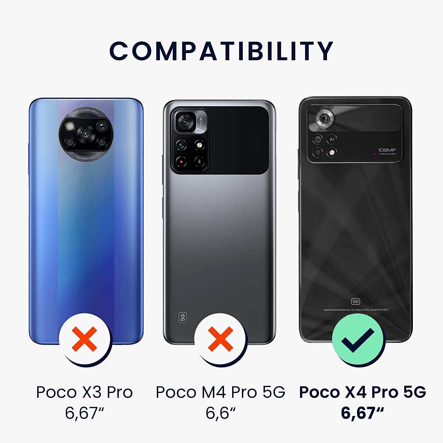 KW Xiaomi Poco X4 Pro 5G Θήκη Πορτοφόλι Stand - Design Cosmic Nature - Blue / Grey / Black - 57986.01