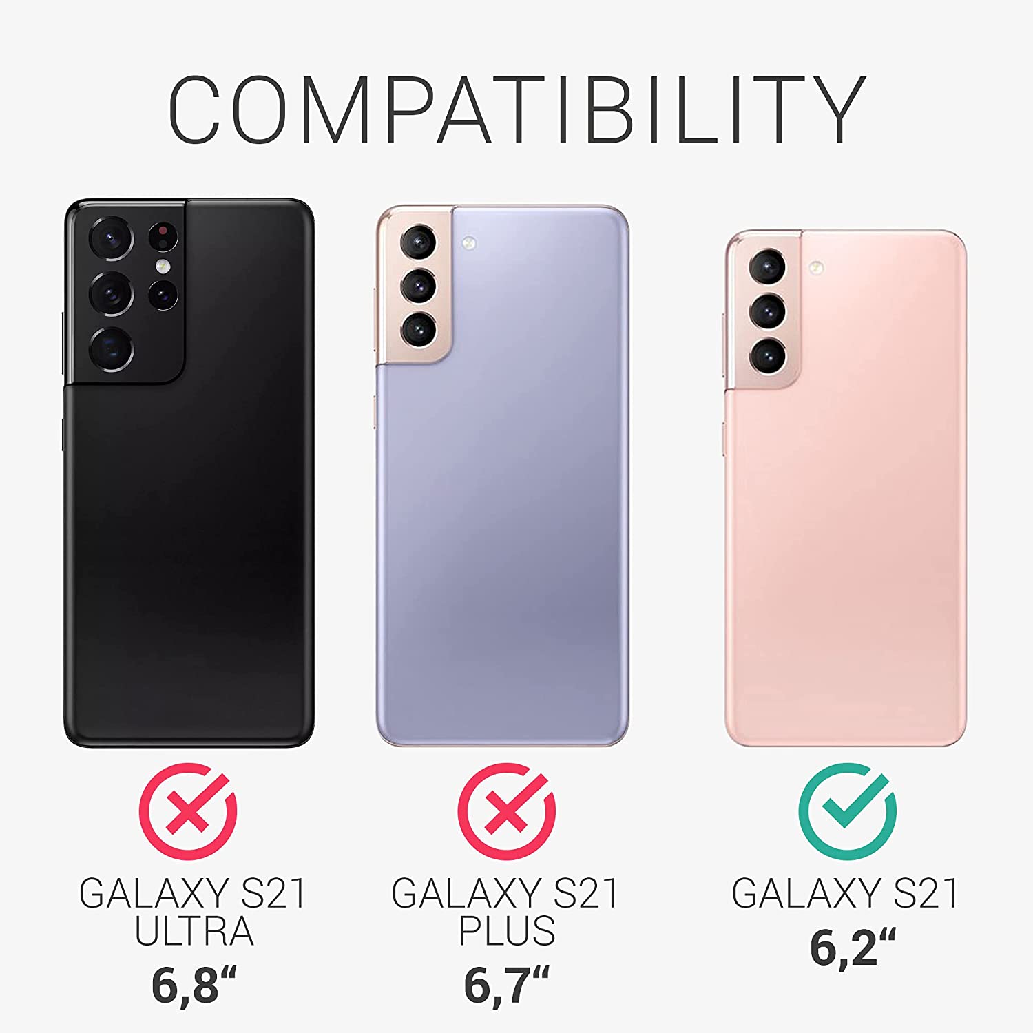 KW Samsung Galaxy S21 Θήκη Σιλικόνης TPU - Mauve - 54055.140