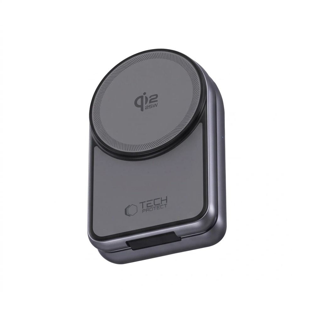 Tech-Protect 3in1 Ασύρματος Μαγνητικός Φορτιστής MagSafe 25W QI2.2 - A53 - Dark Grey