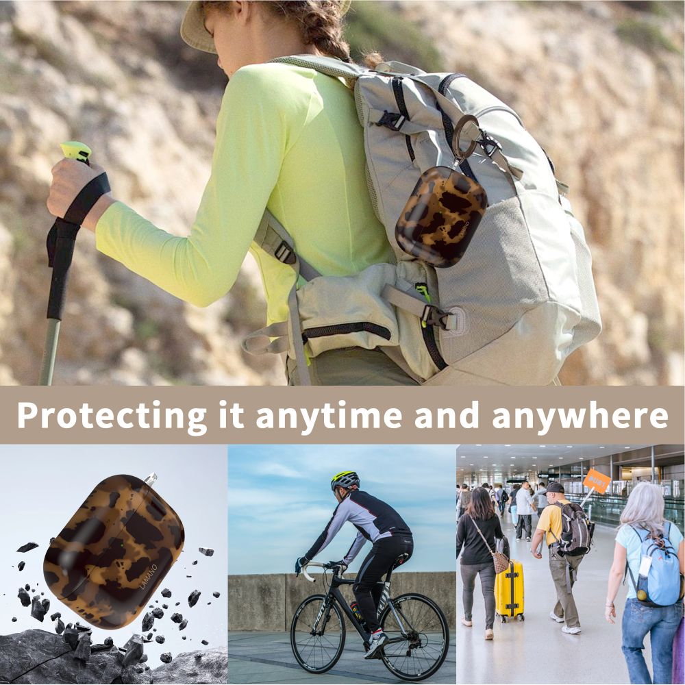 Tech - Protect AirPods Pro 1 / 2 - Θήκη από Σκληρό Πλαστικό - Lamano - Panther