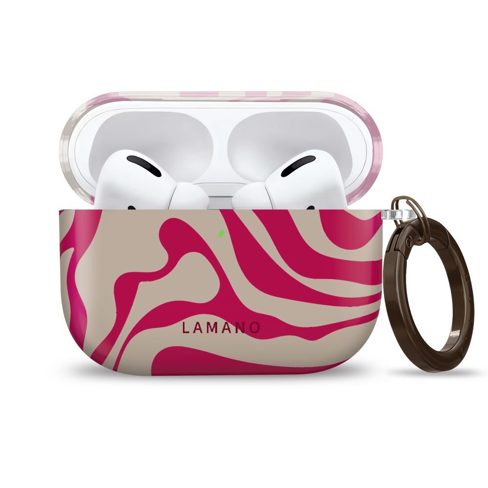 Tech-Protect AirPods Pro 3 - Θήκη από Σκληρό Πλαστικό - Lamano - Flamingo Bloom