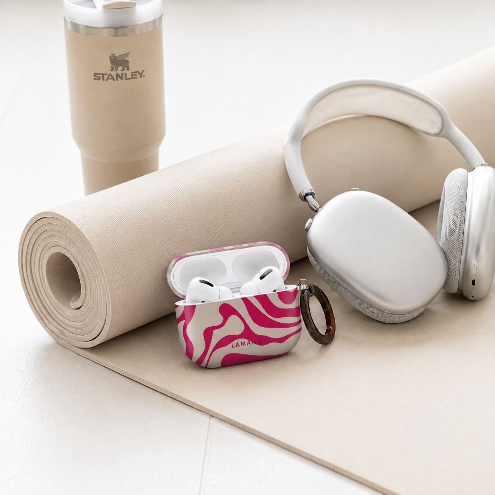 Tech-Protect AirPods Pro 3 - Θήκη από Σκληρό Πλαστικό - Lamano - Flamingo Bloom
