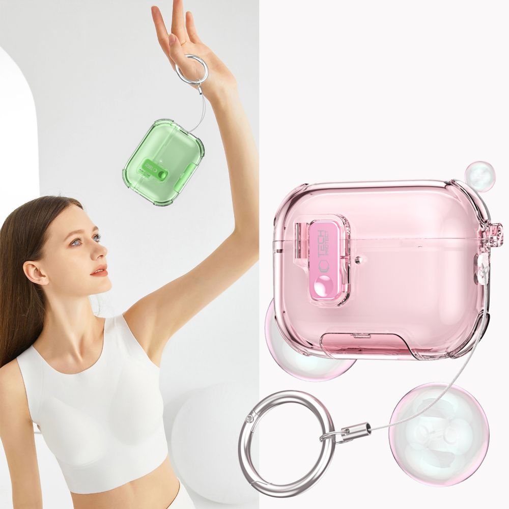 Tech - Protect AirPods Pro 3 - Θήκη Σιλικόνης - Bounce Pro - Pink