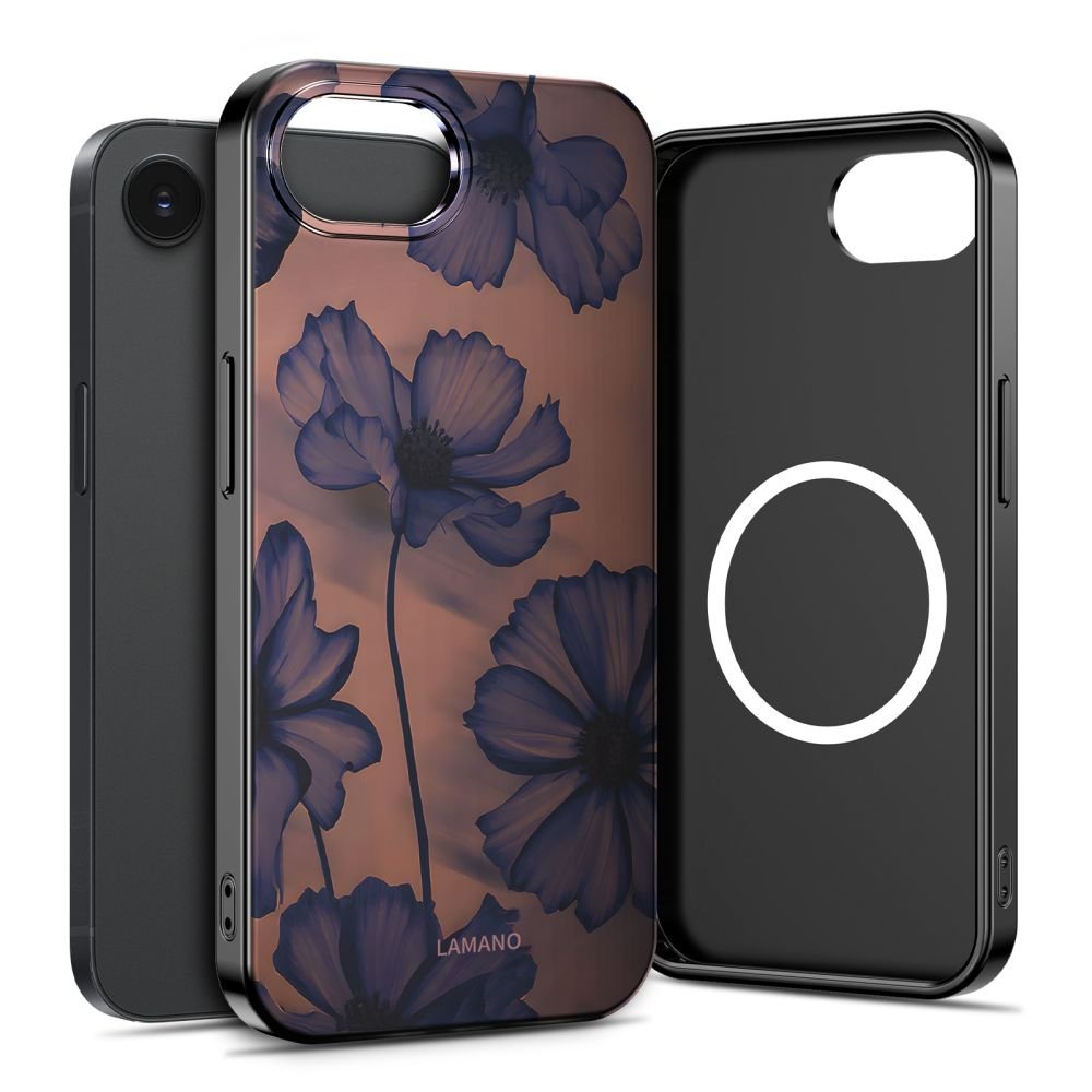 Tech - Protect iPhone 16e / iPhone 17e - Σκληρή Θήκη με MagSafe - Lamano MagSafe - Velvet Night