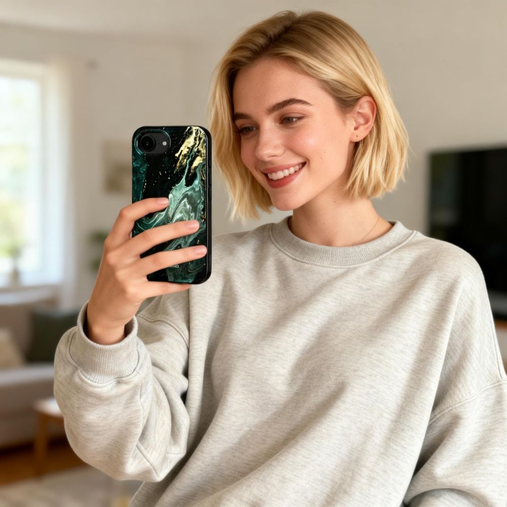 Tech - Protect iPhone 16e / iPhone 17e - Σκληρή Θήκη με MagSafe - Lamano MagSafe - Verde Aura
