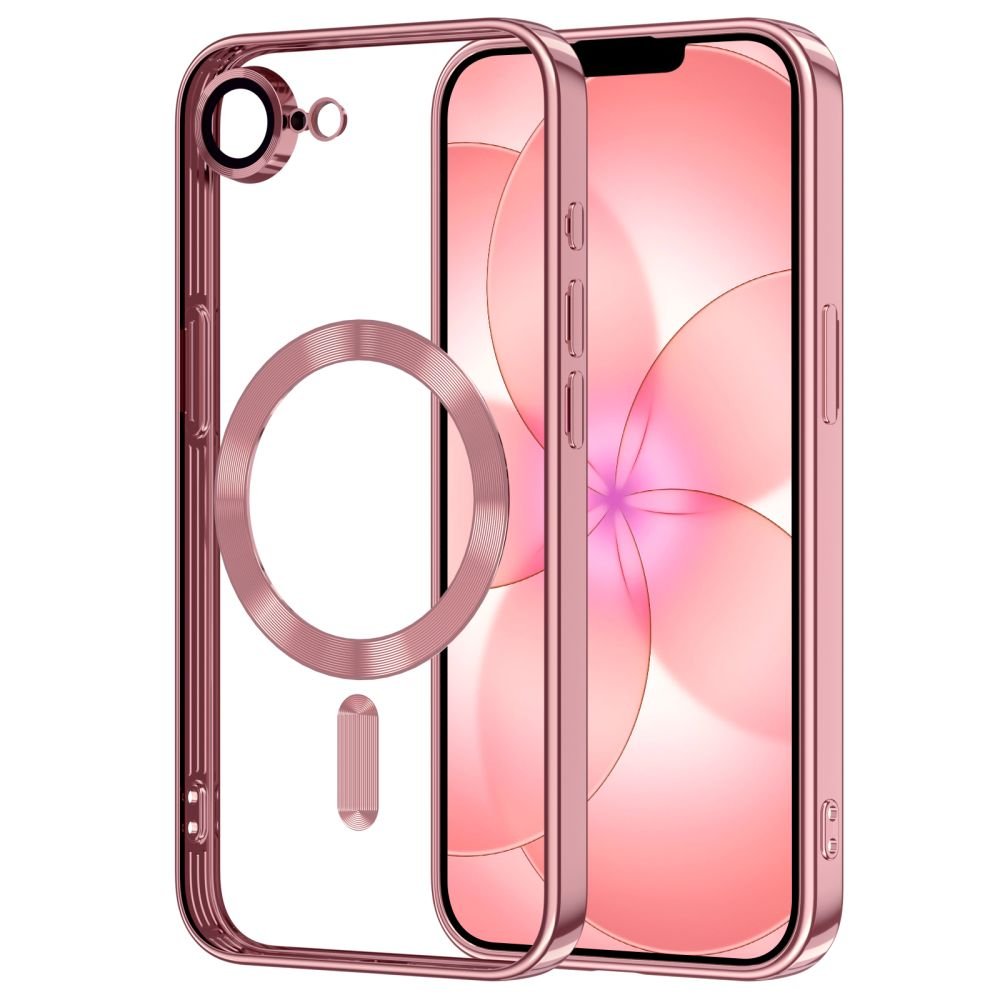 Tech - Protect iPhone 16e / iPhone 17e - Θήκη Σιλικόνης TPU με MagSafe - MagFlex - Rose Gold
