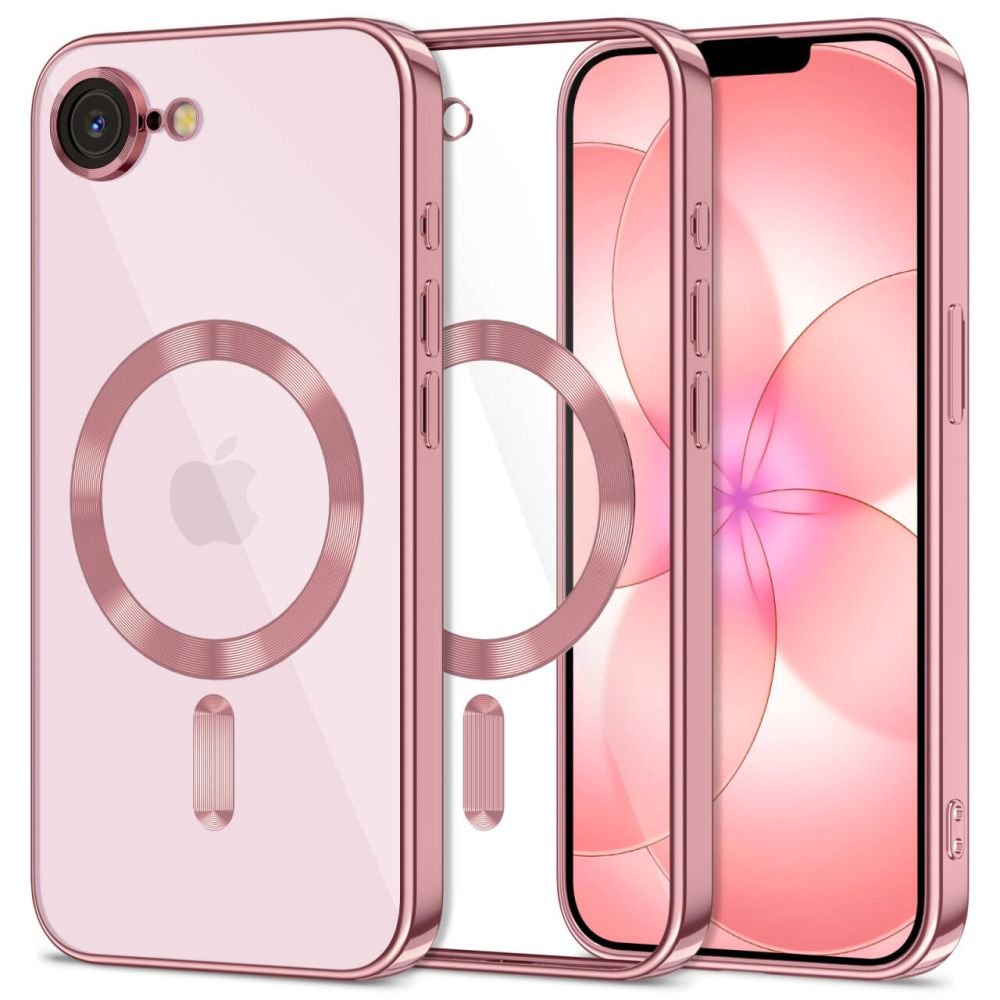 Tech - Protect iPhone 16e / iPhone 17e - Θήκη Σιλικόνης TPU με MagSafe - MagFlex - Rose Gold