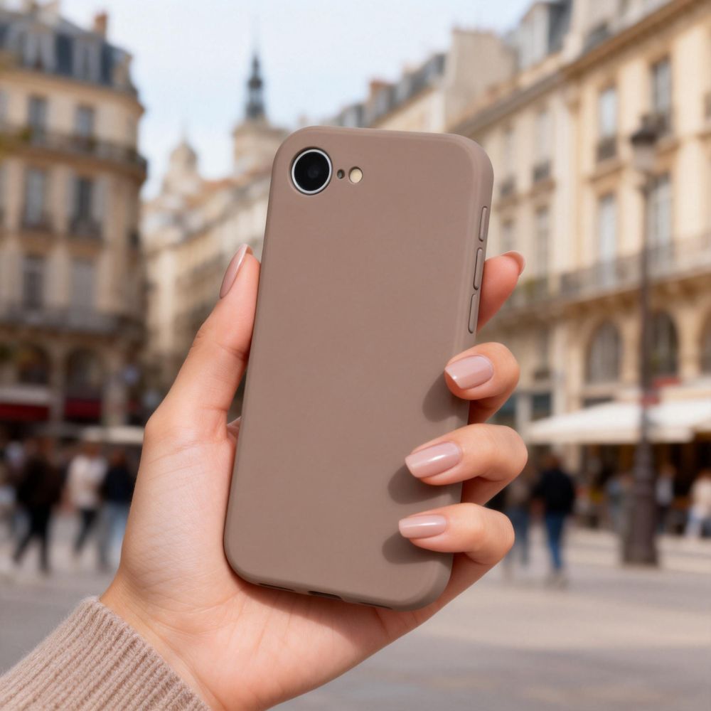 Tech - Protect iPhone 16e / iPhone 17e - Θήκη Σιλικόνης TPU - Silicone MagSafe - Chocolate Brown