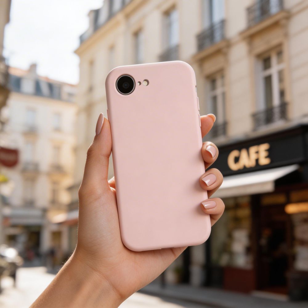 Tech - Protect iPhone 16e / iPhone 17e - Θήκη Σιλικόνης TPU - Silicone MagSafe - Pink Pearl