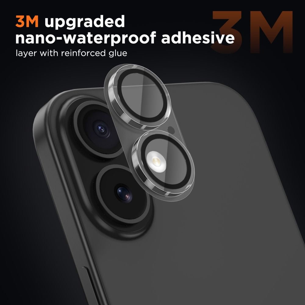 Tech - Protect iPhone 17 - Αντιχαρακτικό Γυαλί για την Κάμερα - Camfull Fit+ - Matte Clear