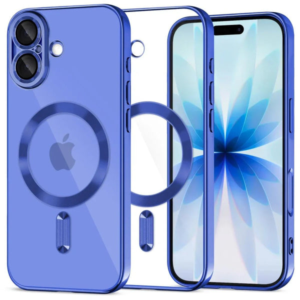 Tech - Protect iPhone 17 MagFlex - Θήκη Σιλικόνης TPU με MagSafe - Shiny Mist Blue