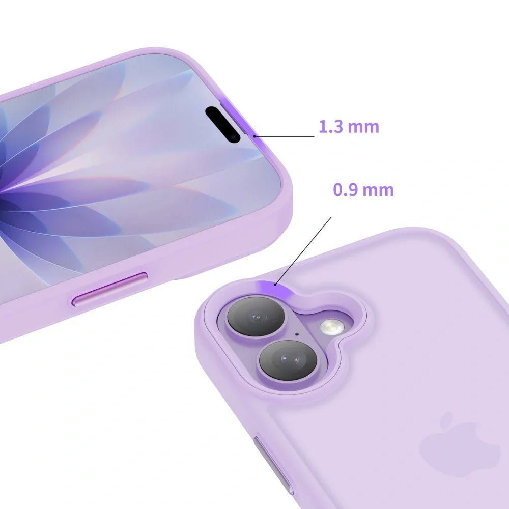 Tech - Protect iPhone 17 - MagMat - Σκληρή Θήκη με Πλαίσιο Σιλικόνης - Matte Lavender
