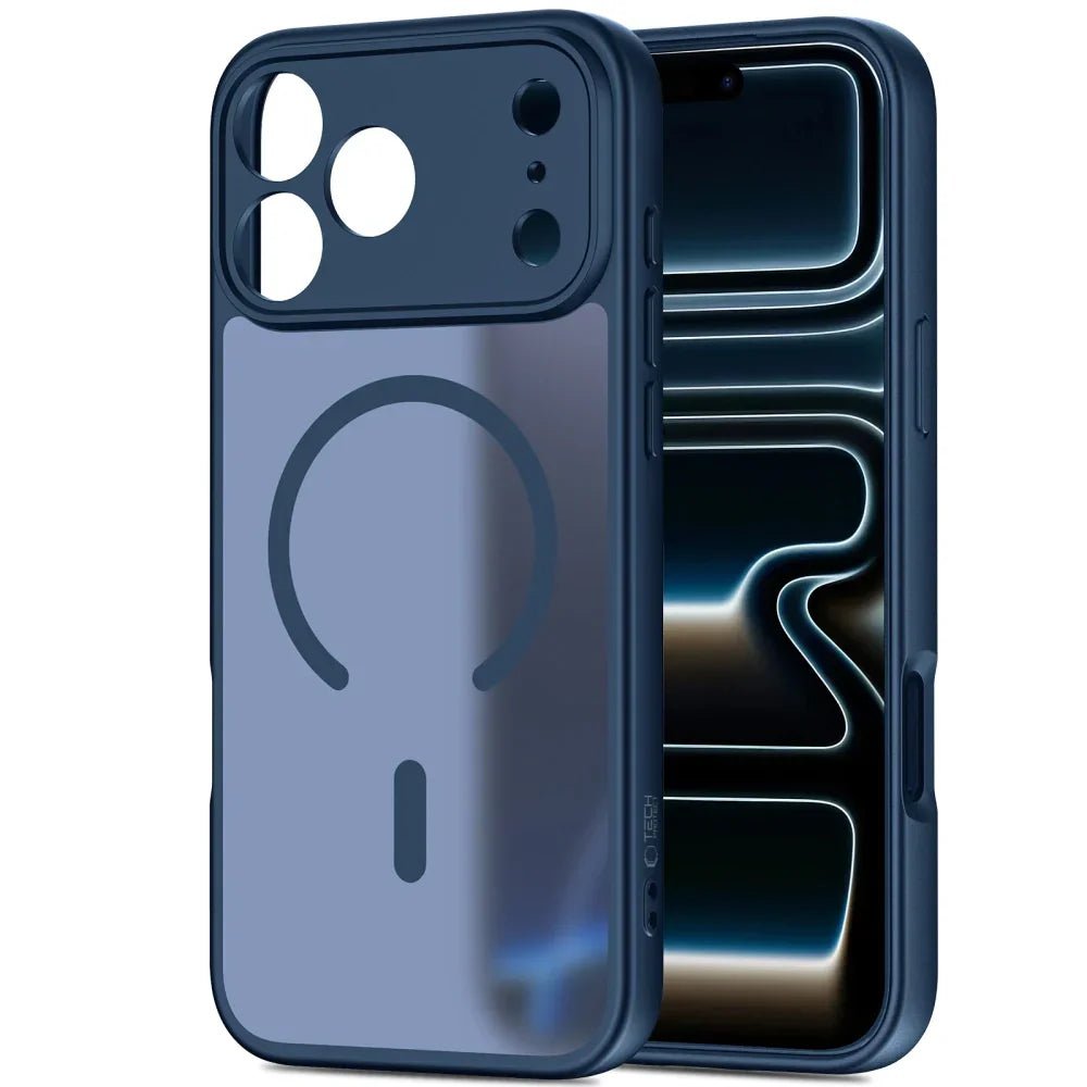 Tech - Protect iPhone 17 Pro BasicMag - Σκληρή Θήκη με Πλαίσιο Σιλικόνης και MagSafe - Matte Deep Blue