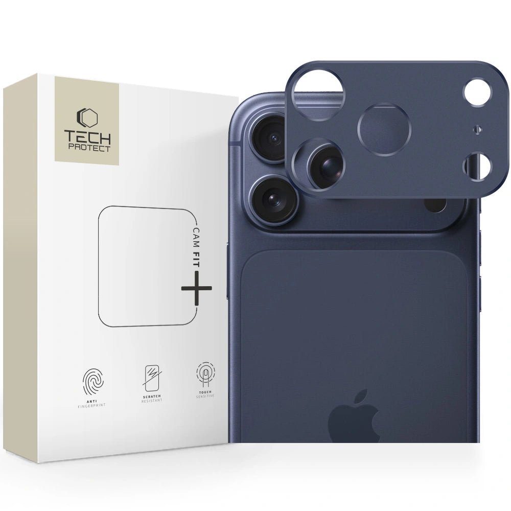 Tech - Protect iPhone 17 Pro - Camalloy Fit+ - Μεταλλικό Προστατευτικό για την Κάμερα - Deep Blue