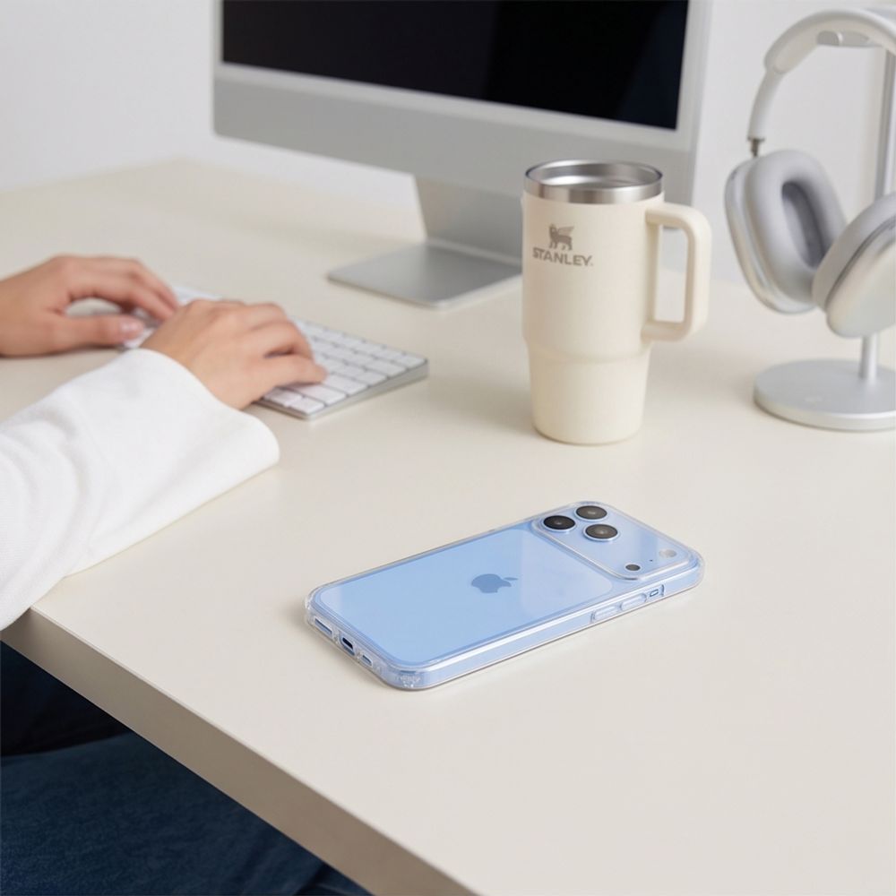 Tech-Protect iPhone 17 Pro / iPhone 18 Pro - Flexair Hybrid - Σκληρή Θήκη με Πλαίσιο Σιλικόνης - Clear