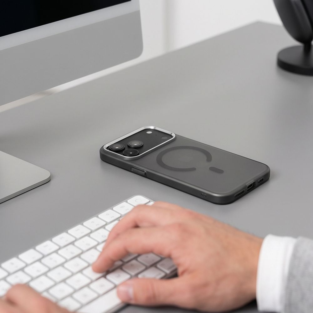 Tech-Protect iPhone 17 Pro / iPhone 18 Pro - Σκληρή Θήκη - MagZero MagSafe - Matte Black