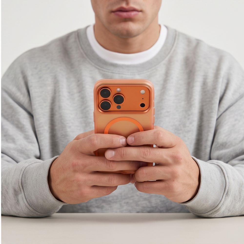 Tech-Protect iPhone 17 Pro / iPhone 18 Pro - Σκληρή Θήκη - MagZero MagSafe - Matte Cosmic Orange