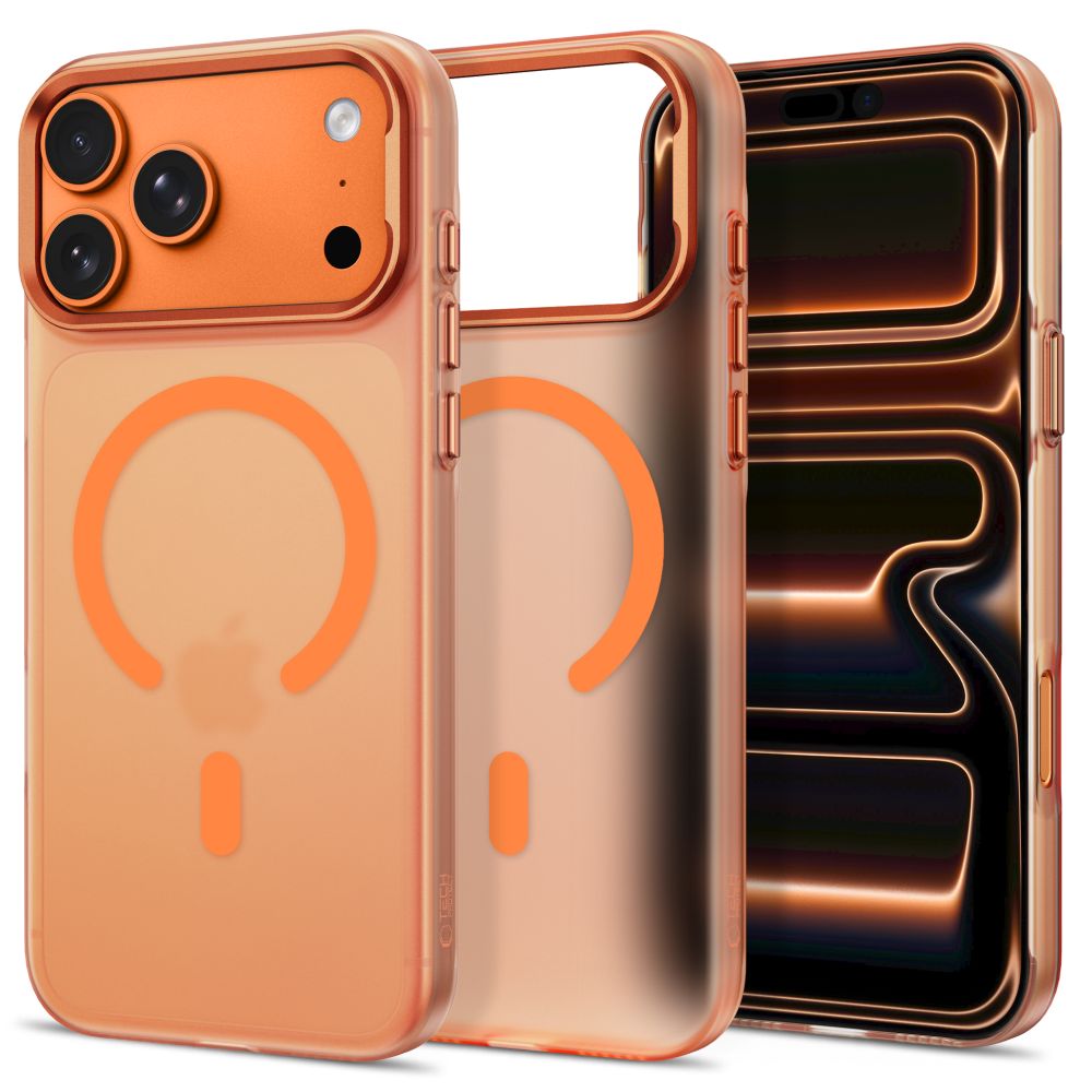 Tech-Protect iPhone 17 Pro / iPhone 18 Pro - Σκληρή Θήκη - MagZero MagSafe - Matte Cosmic Orange