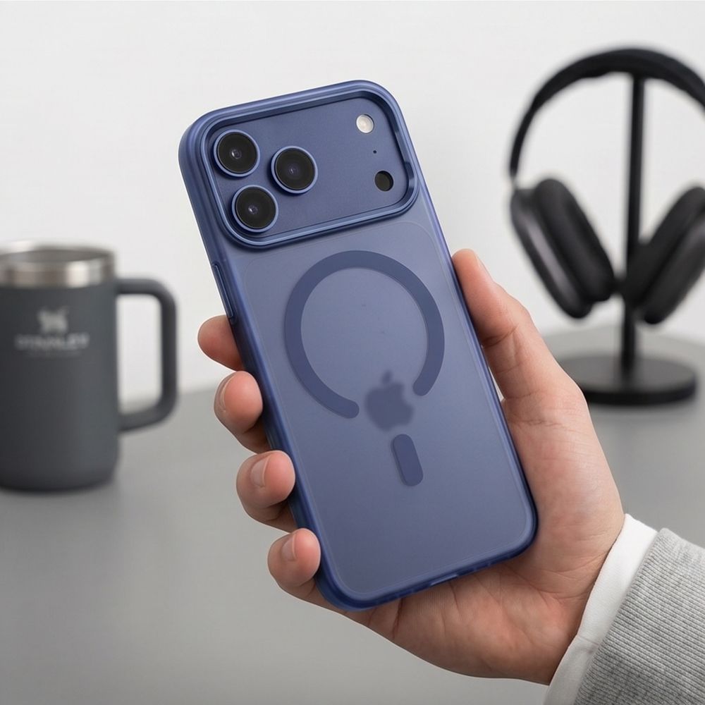 Tech-Protect iPhone 17 Pro / iPhone 18 Pro - Σκληρή Θήκη - MagZero MagSafe - Matte Deep Blue