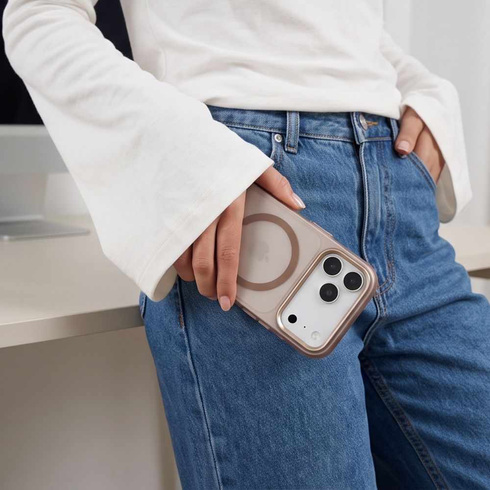 Tech-Protect iPhone 17 Pro / iPhone 18 Pro - Σκληρή Θήκη - MagZero MagSafe - Matte Desert Gold