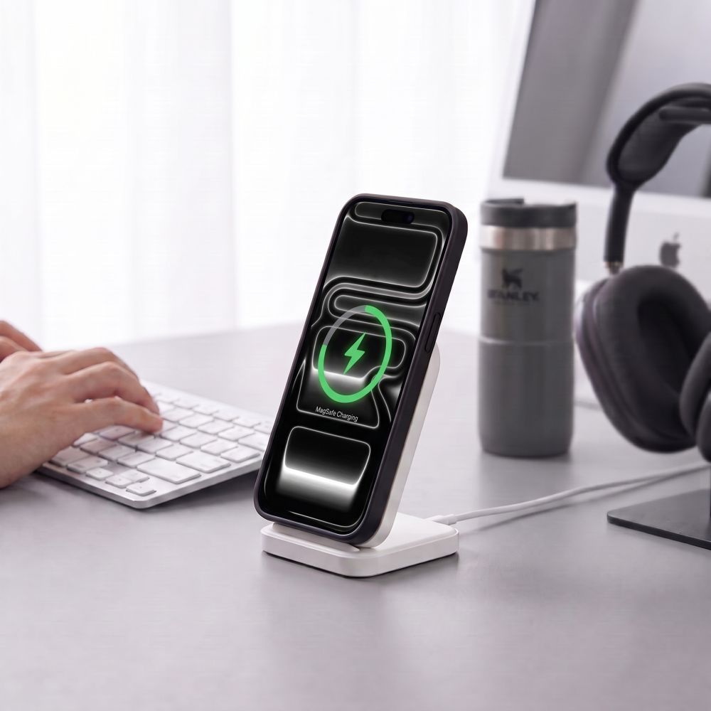 Tech-Protect iPhone 17 Pro / iPhone 18 Pro - Θήκη Πορτοφόλι Stand από Δερματίνη με Αποσπώμενη θήκη MagSafe - Matte Black