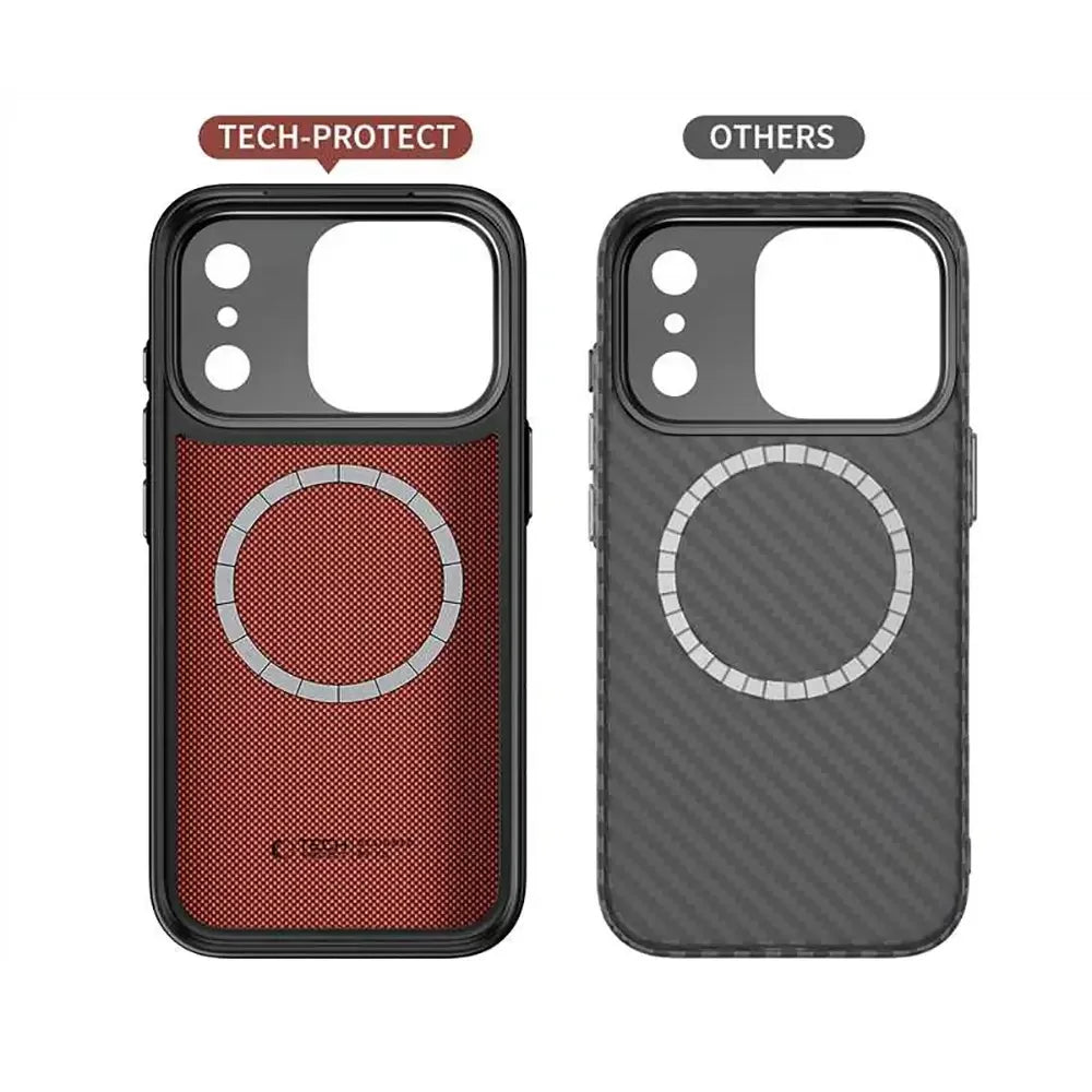 Tech - Protect iPhone 17 Pro - Kevlar Aramid CC MagSafe - Σκληρή Θήκη Kevlar - Black
