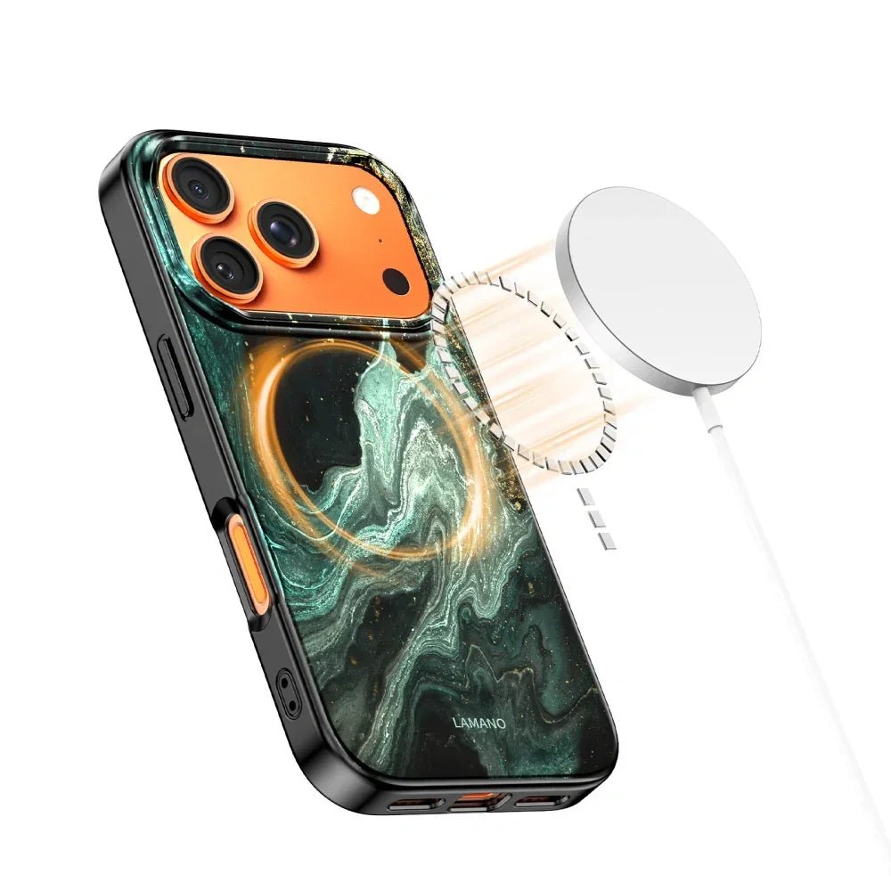Tech - Protect iPhone 17 Pro - Lamano MagSafe - Σκληρή Θήκη με MagSafe - Verde Aura
