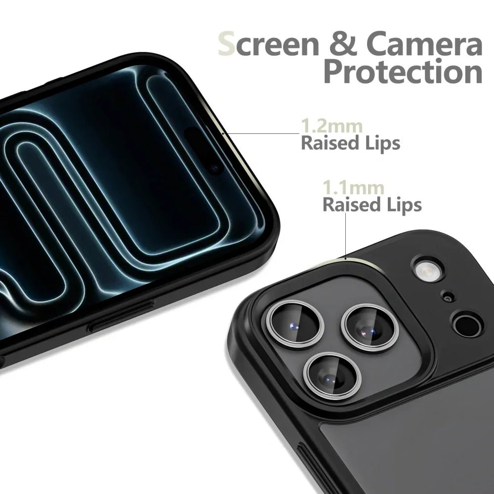 Tech - Protect iPhone 17 Pro - MagMat - Σκληρή Θήκη με Πλαίσιο Σιλικόνης - Matte Black