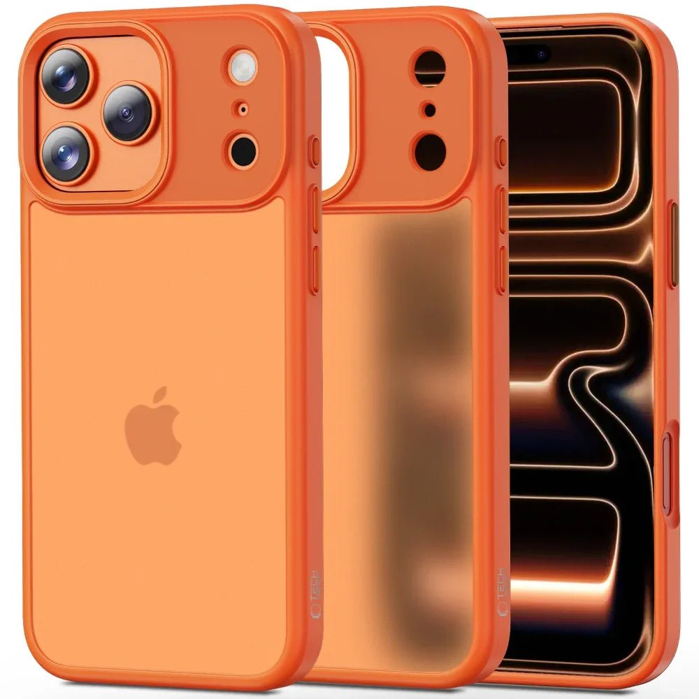 Tech - Protect iPhone 17 Pro - MagMat - Σκληρή Θήκη με Πλαίσιο Σιλικόνης - Matte Cosmic Orange