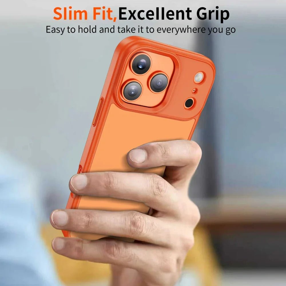 Tech - Protect iPhone 17 Pro - MagMat - Σκληρή Θήκη με Πλαίσιο Σιλικόνης - Matte Cosmic Orange