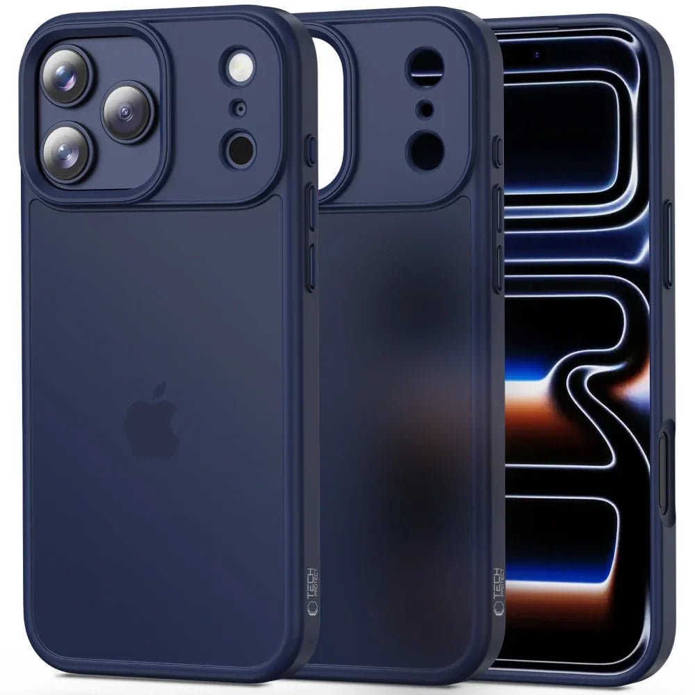Tech - Protect iPhone 17 Pro - MagMat - Σκληρή Θήκη με Πλαίσιο Σιλικόνης - Matte Deep Blue
