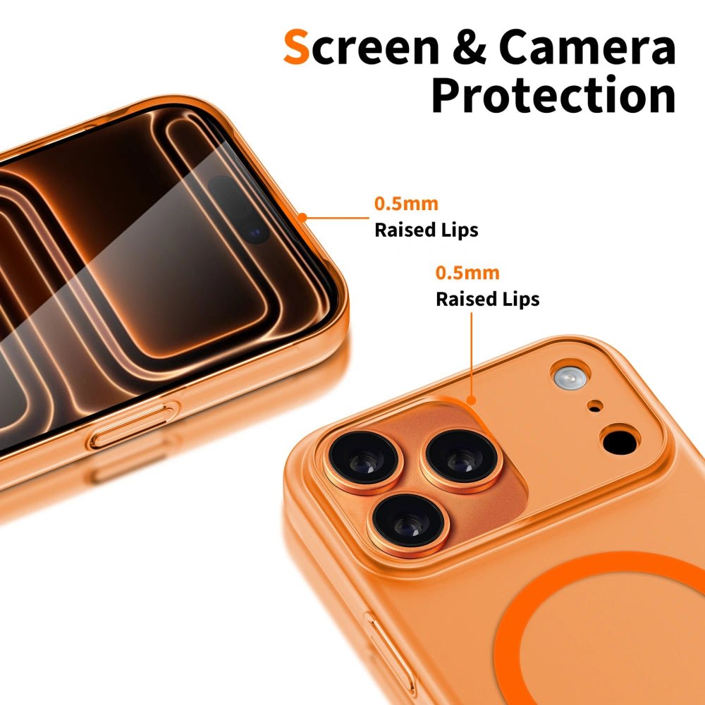 Tech - Protect iPhone 17 Pro - MagSlim - Σκληρή Θήκη με MagSafe - Matte / Cosmic Orange