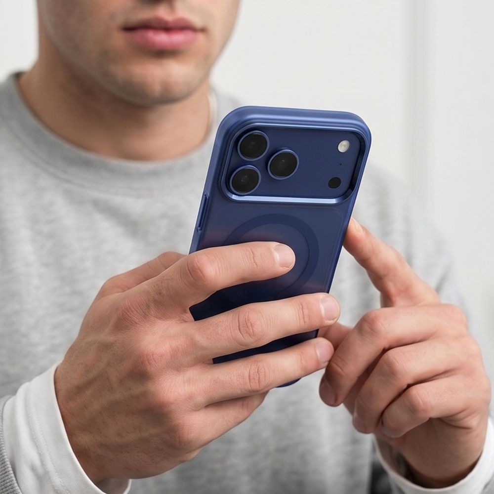 Tech-Protect iPhone 17 Pro Max / iPhone 18 Pro Max - Σκληρή Θήκη - MagZero MagSafe - Matte Deep Blue