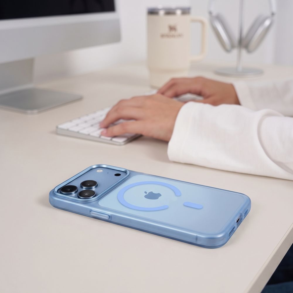 Tech-Protect iPhone 17 Pro Max / iPhone 18 Pro Max - Σκληρή Θήκη - MagZero MagSafe - Matte Light Blue