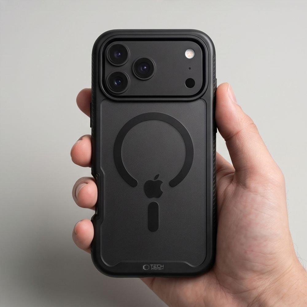 Tech-Protect iPhone 17 Pro Max / iPhone 18 Pro Max - Θήκη 360 Full Body με MagSafe - Defense MagSafe - Matte Black