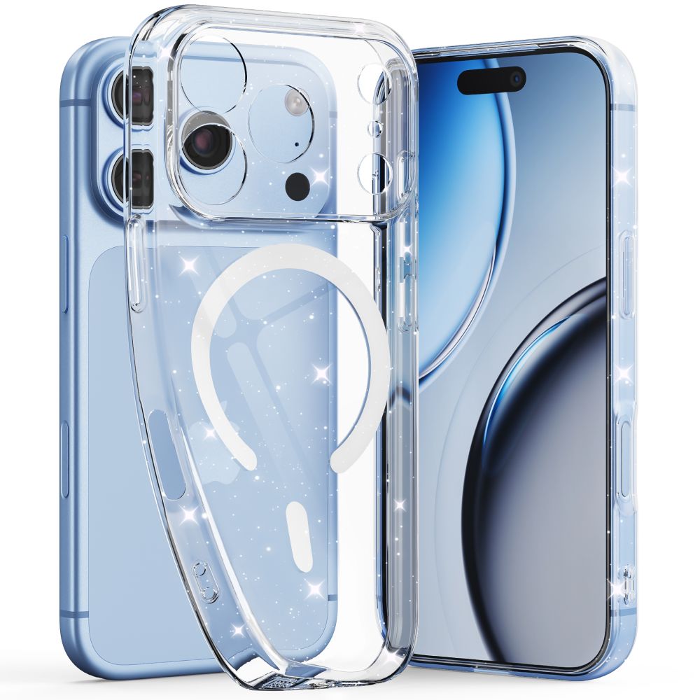 Tech-Protect iPhone 17 Pro Max / iPhone 18 Pro Max - Θήκη Σιλικόνης TPU με MagSafe - Flexair - Glitter