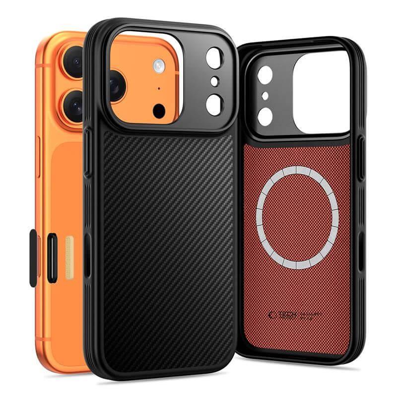 Tech - Protect iPhone 17 Pro Max - Kevlar Aramid CC MagSafe - Σκληρή Θήκη Kevlar - Black