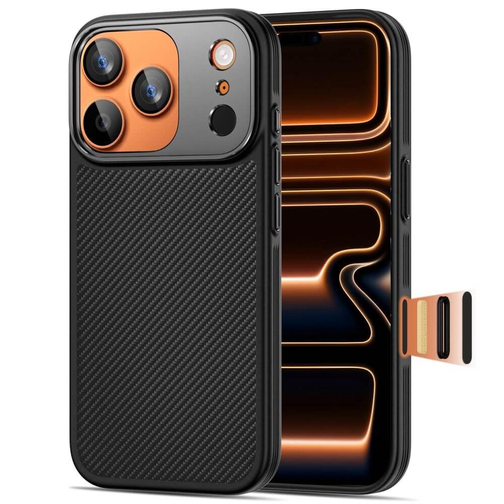 Tech - Protect iPhone 17 Pro Max - Kevlar Aramid CC MagSafe - Σκληρή Θήκη Kevlar - Black