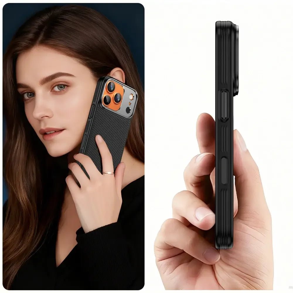 Tech - Protect iPhone 17 Pro Max - Kevlar Aramid CC MagSafe - Σκληρή Θήκη Kevlar - Black