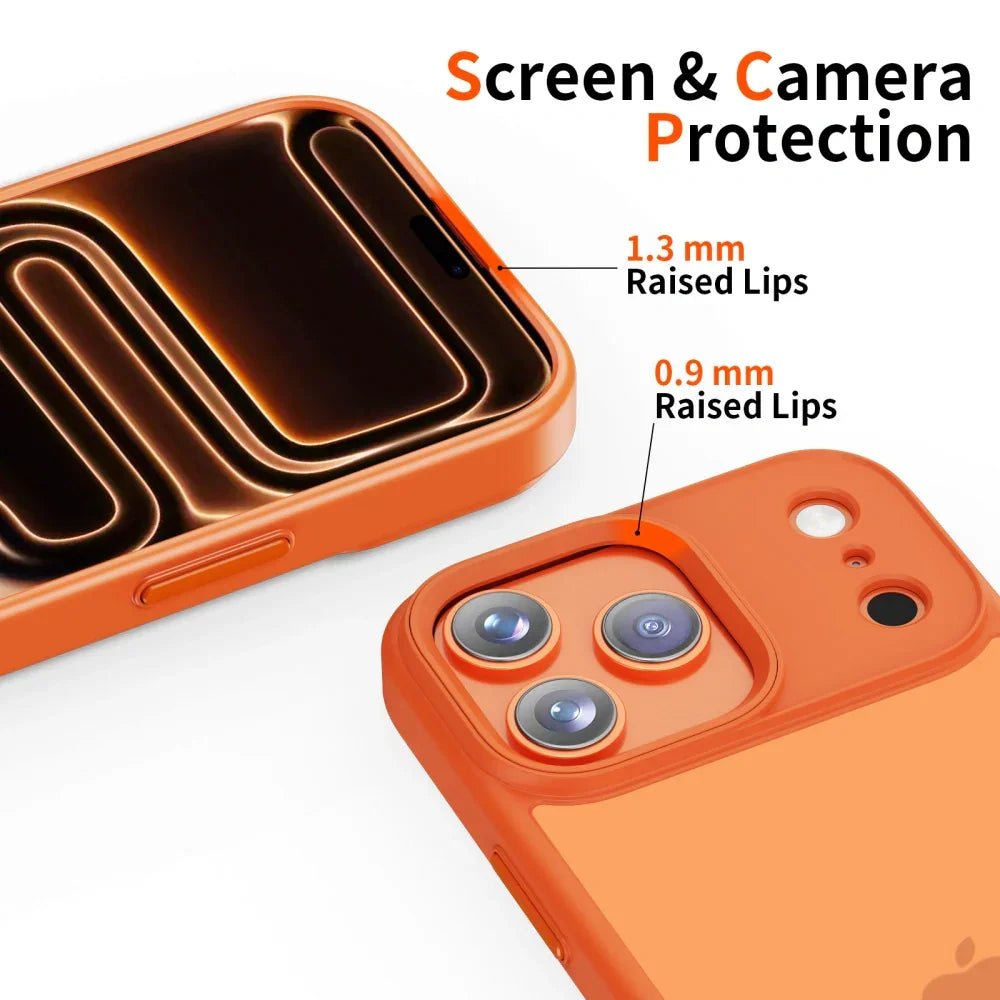 Tech - Protect iPhone 17 Pro Max - MagMat - Σκληρή Θήκη με Πλαίσιο Σιλικόνης - Matte Cosmic Orange