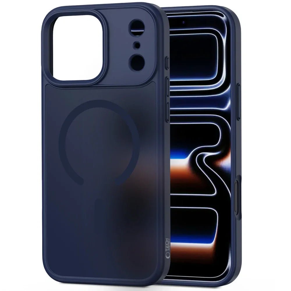Tech - Protect iPhone 17 Pro Max - MagMat MagSafe - Σκληρή Θήκη με Πλαίσιο Σιλικόνης και MagSafe - Matte Deep Blue