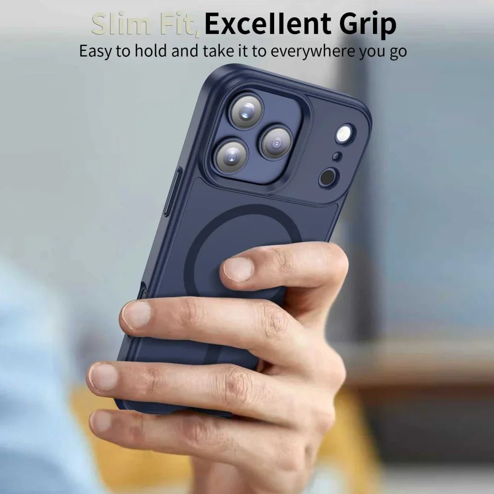 Tech - Protect iPhone 17 Pro Max - MagMat MagSafe - Σκληρή Θήκη με Πλαίσιο Σιλικόνης και MagSafe - Matte Deep Blue