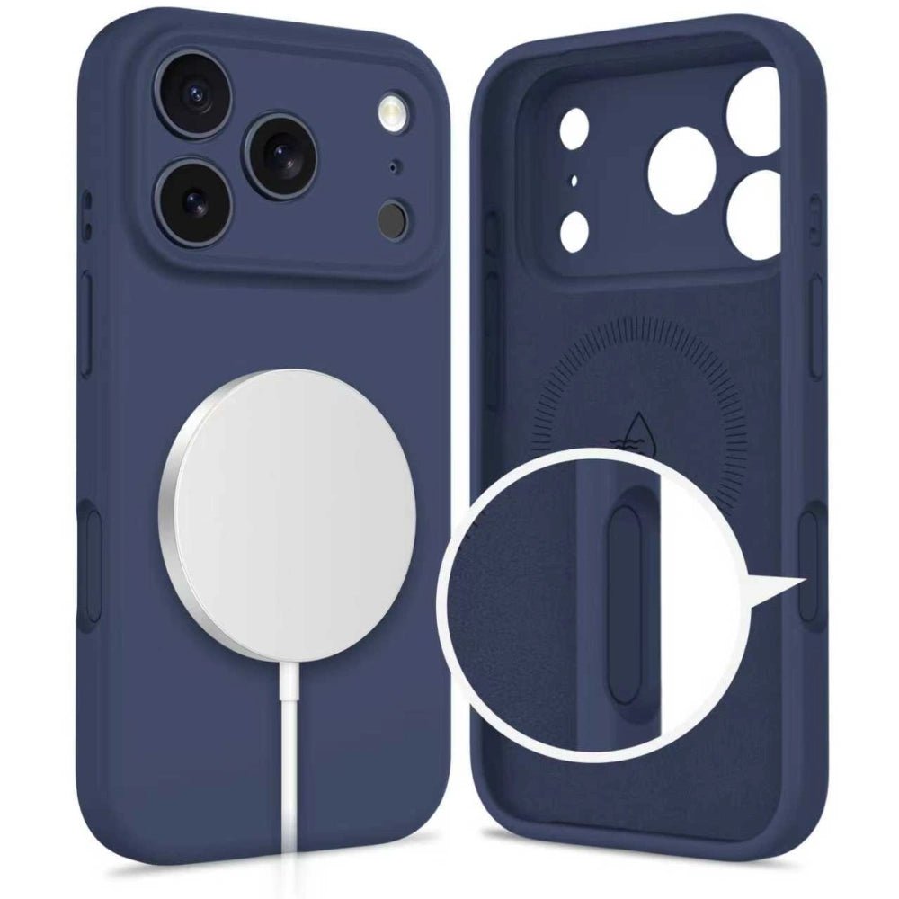 Tech - Protect iPhone 17 Pro Max - Silicone MagSafe - Θήκη Σιλικόνης - Deep Blue